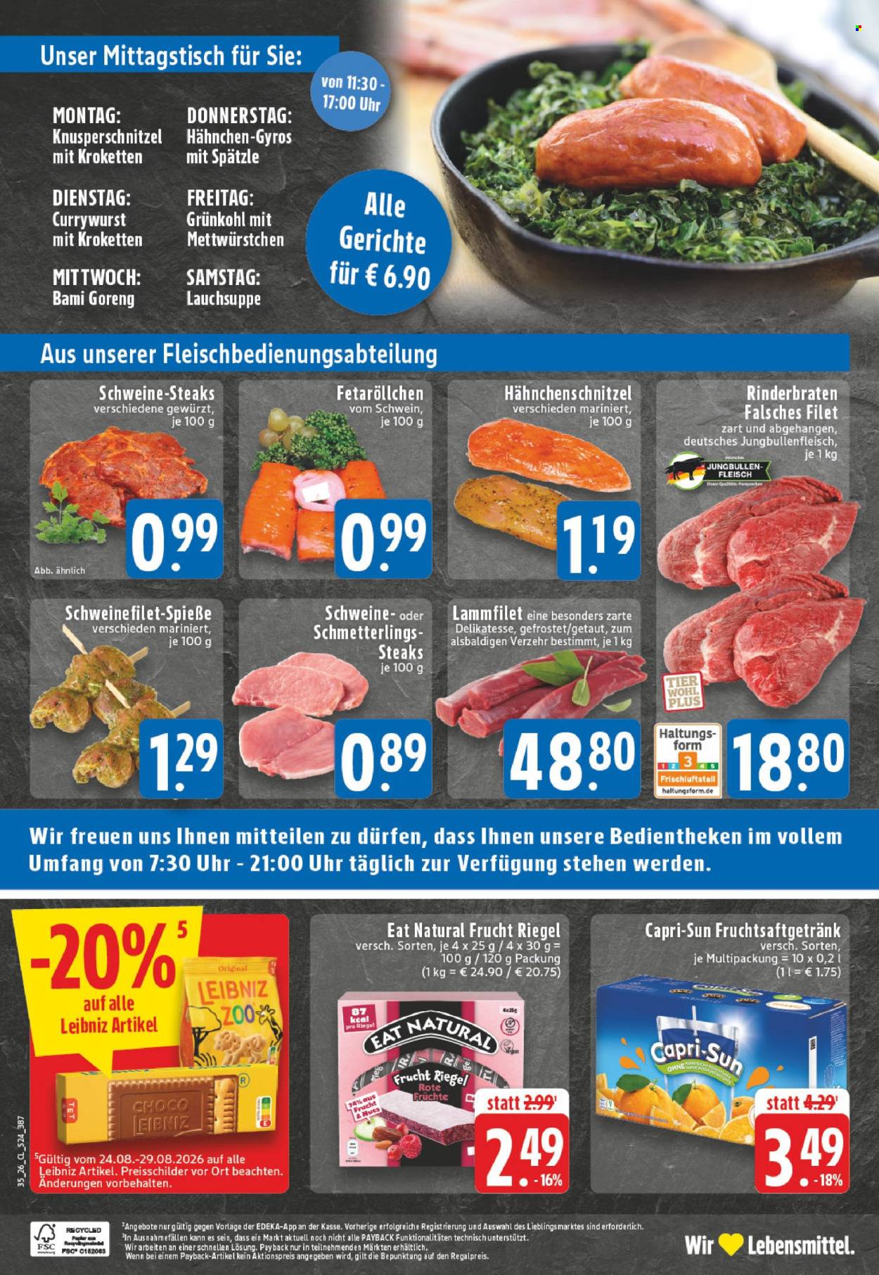 Edeka Prospekte  - 24.08.2026 - 29.08.2026. Seite 28