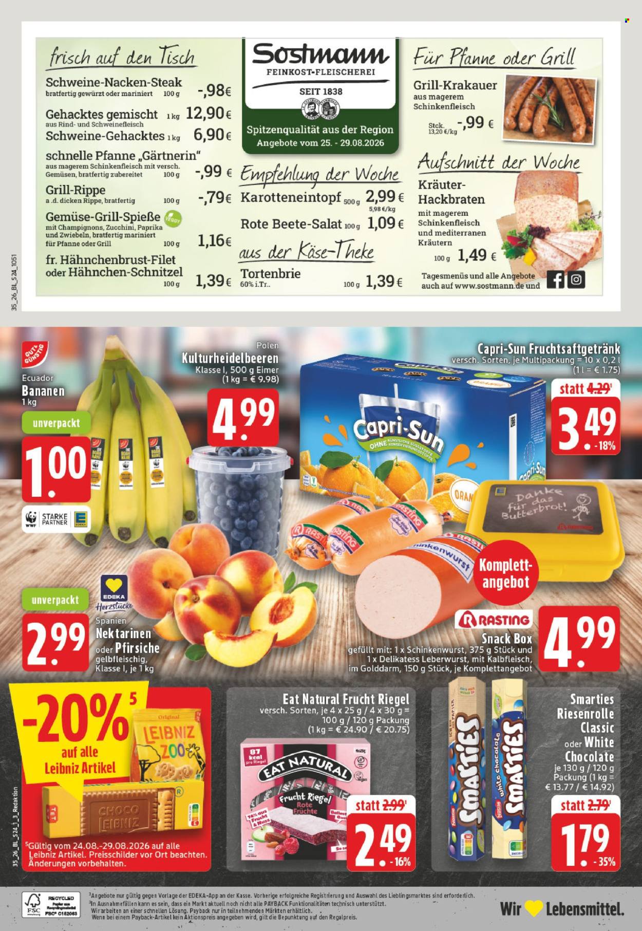 Edeka Prospekte  - 24.08.2026 - 29.08.2026. Seite 28