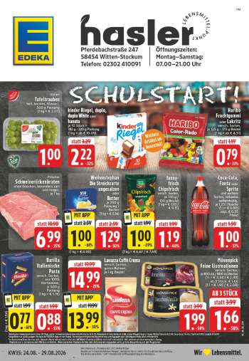 Prospekte Edeka - 24.08.2026 - 29.08.2026.