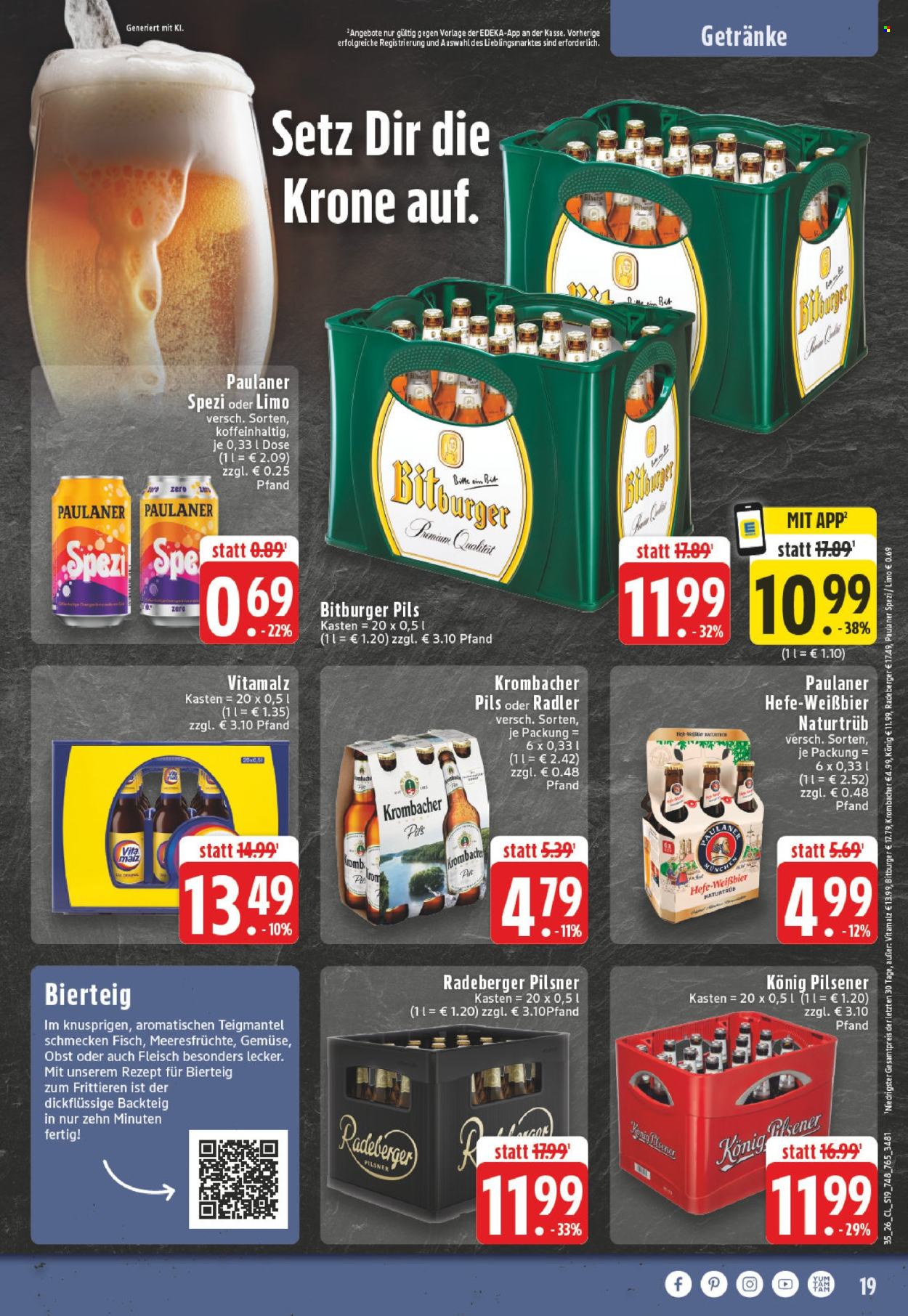 Edeka Prospekte  - 24.08.2026 - 29.08.2026. Seite 19