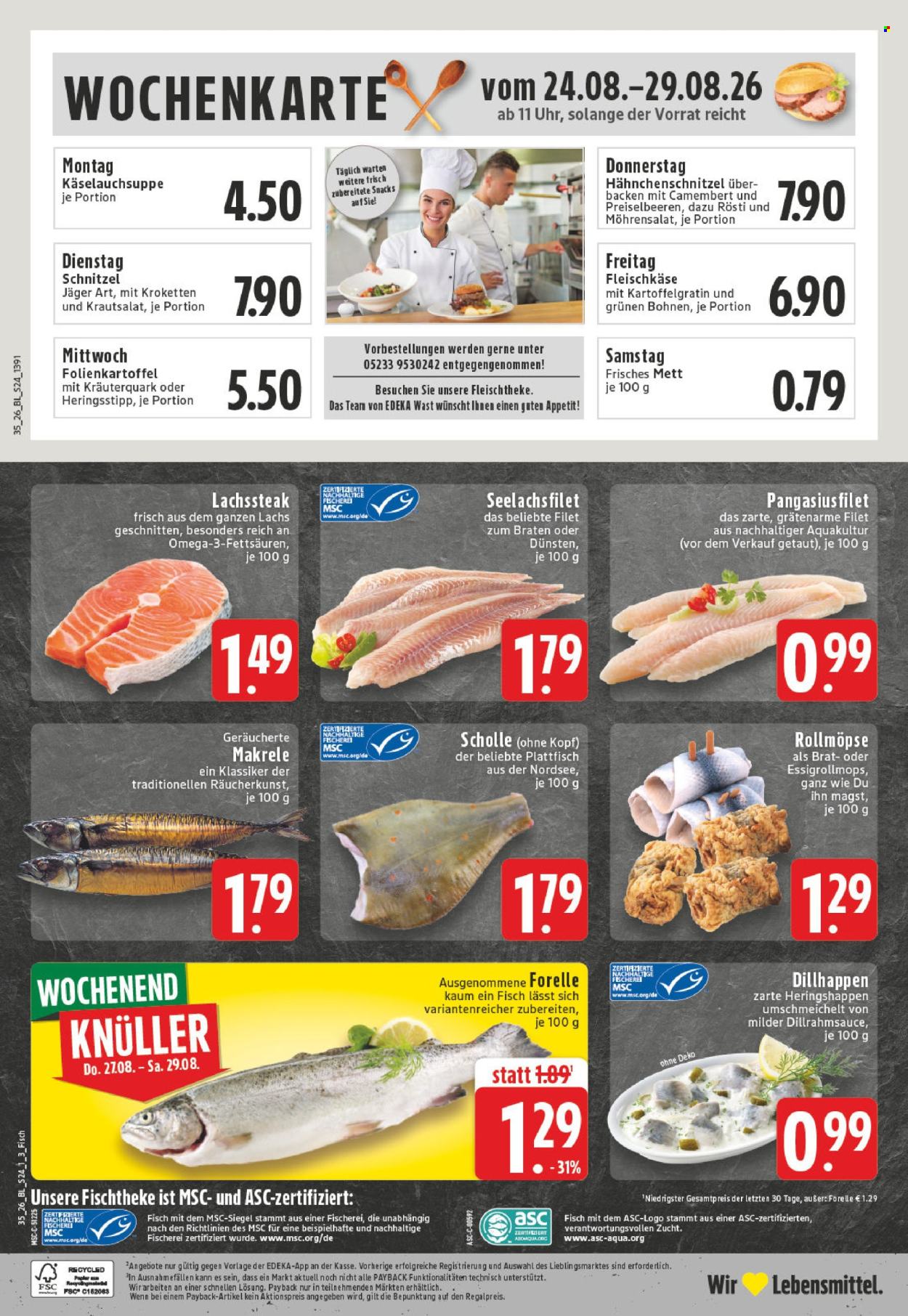Edeka Prospekte  - 24.08.2026 - 29.08.2026. Seite 28