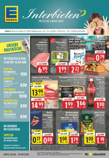 Prospekte Edeka - 24.08.2026 - 29.08.2026.