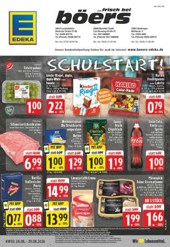 Prospekte Edeka - 24.08.2026 - 29.08.2026.