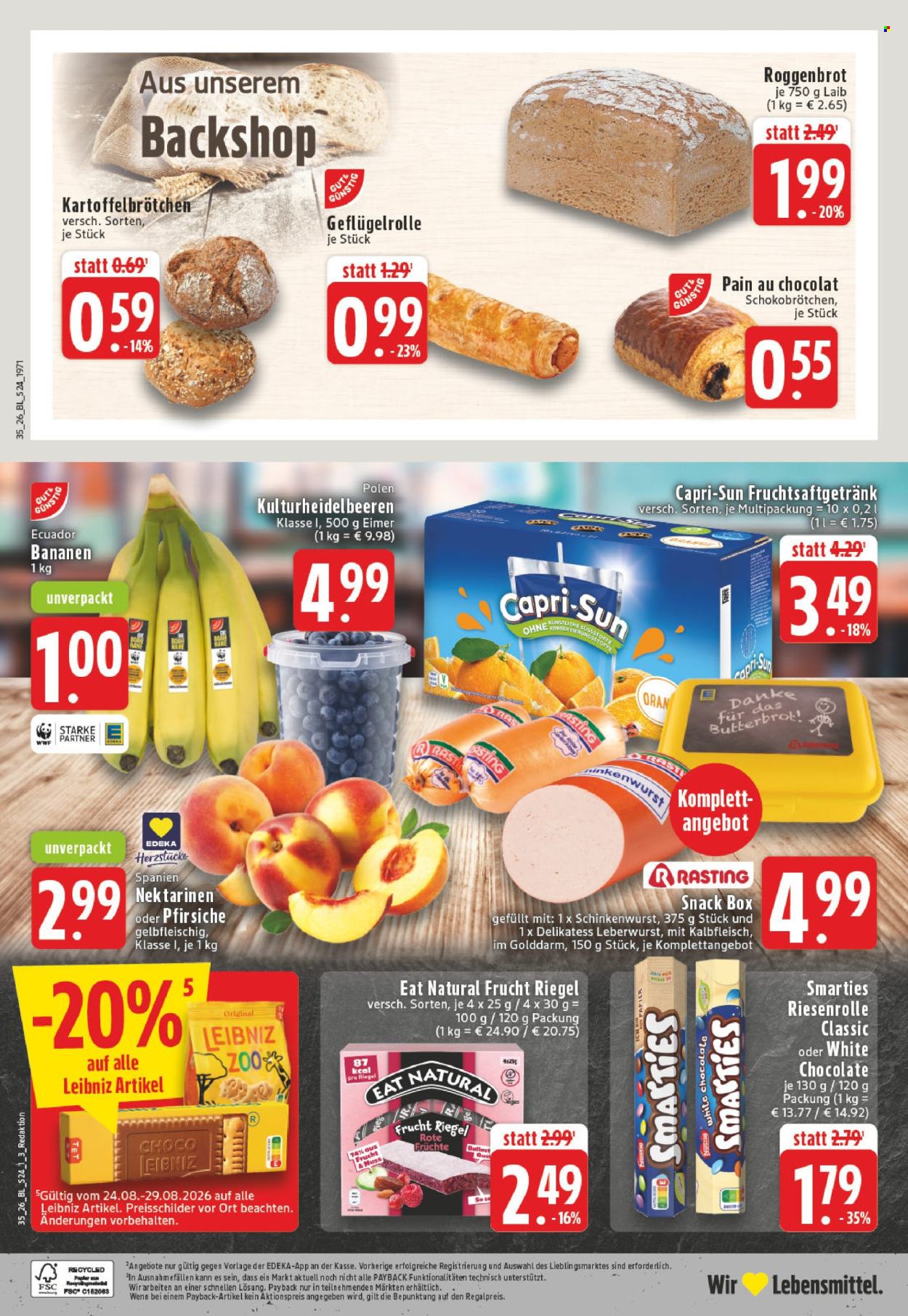 Edeka Prospekte  - 24.08.2026 - 29.08.2026. Seite 28