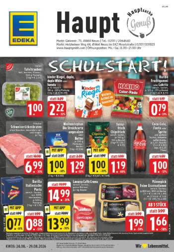 Prospekte Edeka - 24.08.2026 - 29.08.2026.