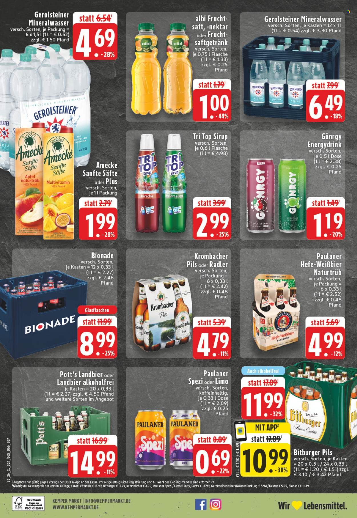 Edeka Prospekte  - 24.08.2026 - 29.08.2026. Seite 28