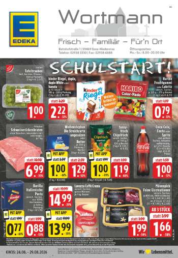 Prospekte Edeka - 24.08.2026 - 29.08.2026.