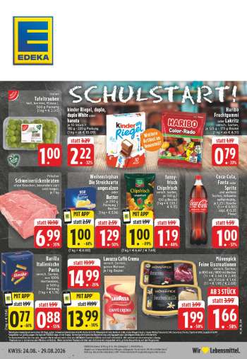 Prospekte Edeka - 24.08.2026 - 29.08.2026.