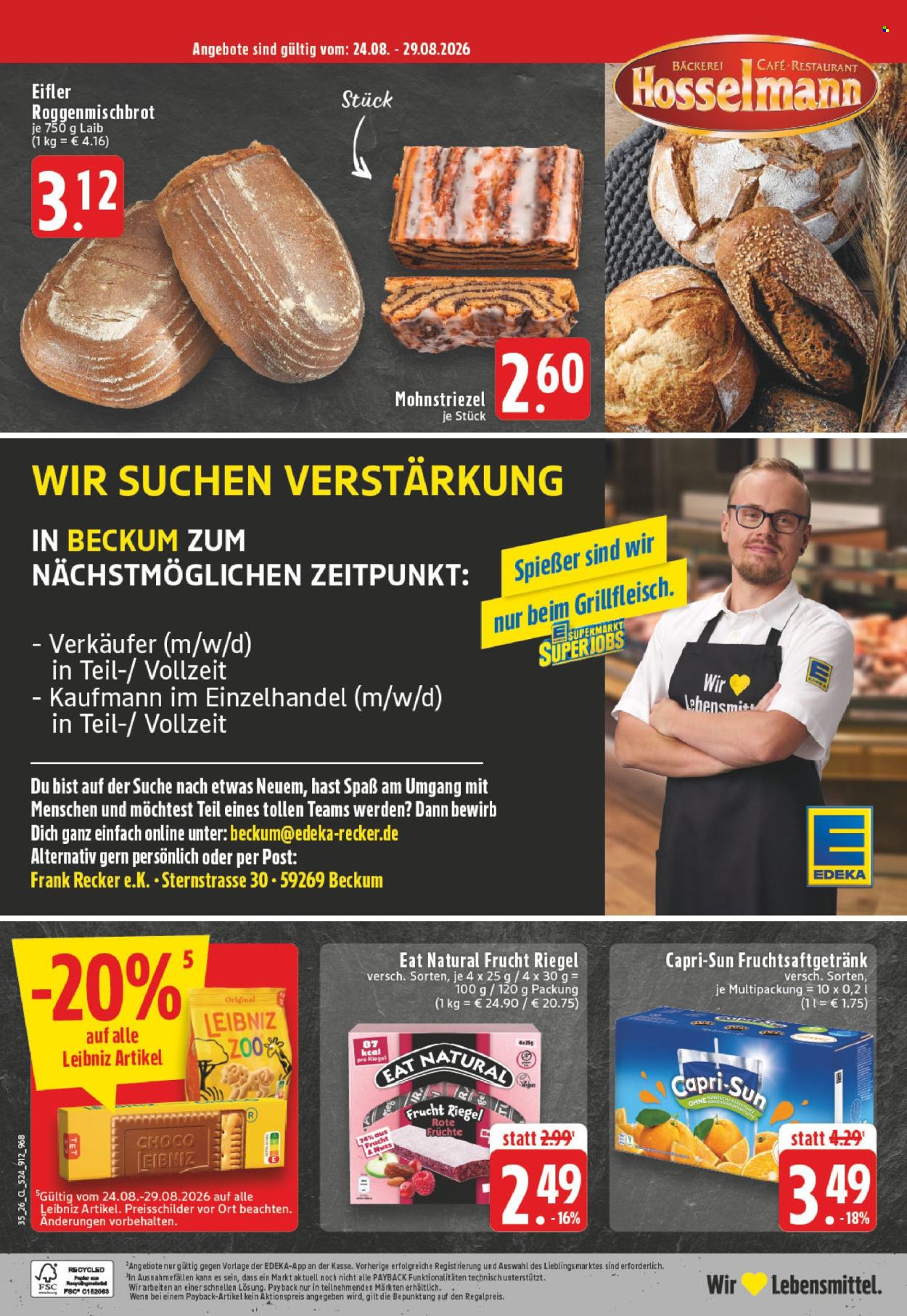 Edeka Prospekte  - 24.08.2026 - 29.08.2026. Seite 28