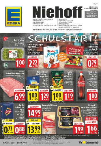 Prospekte Edeka - 24.08.2026 - 29.08.2026.