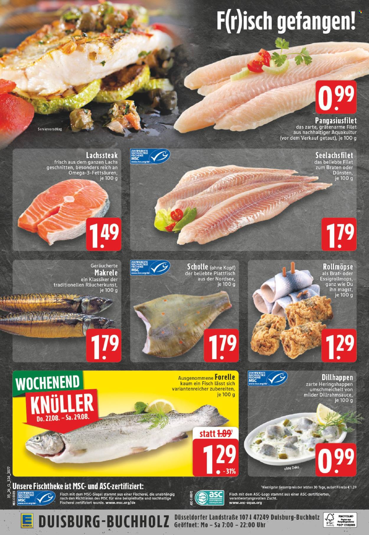 Edeka Prospekte  - 24.08.2026 - 29.08.2026. Seite 30