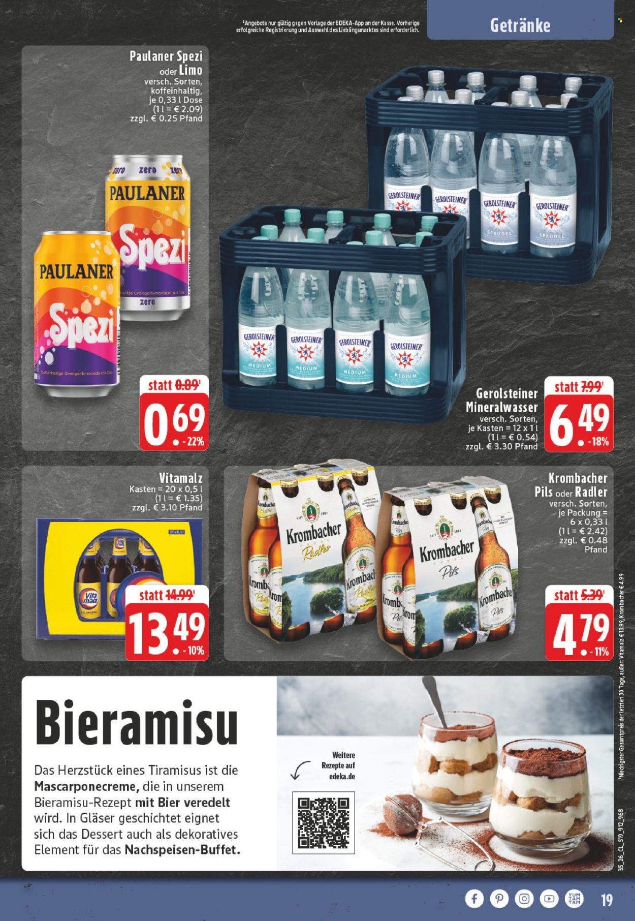 Edeka Prospekte  - 24.08.2026 - 29.08.2026. Seite 19
