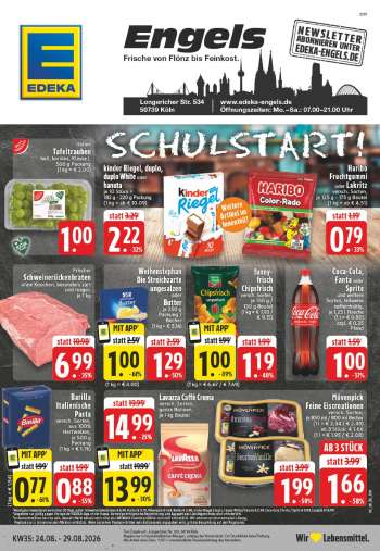 Prospekte Edeka - 24.08.2026 - 29.08.2026.