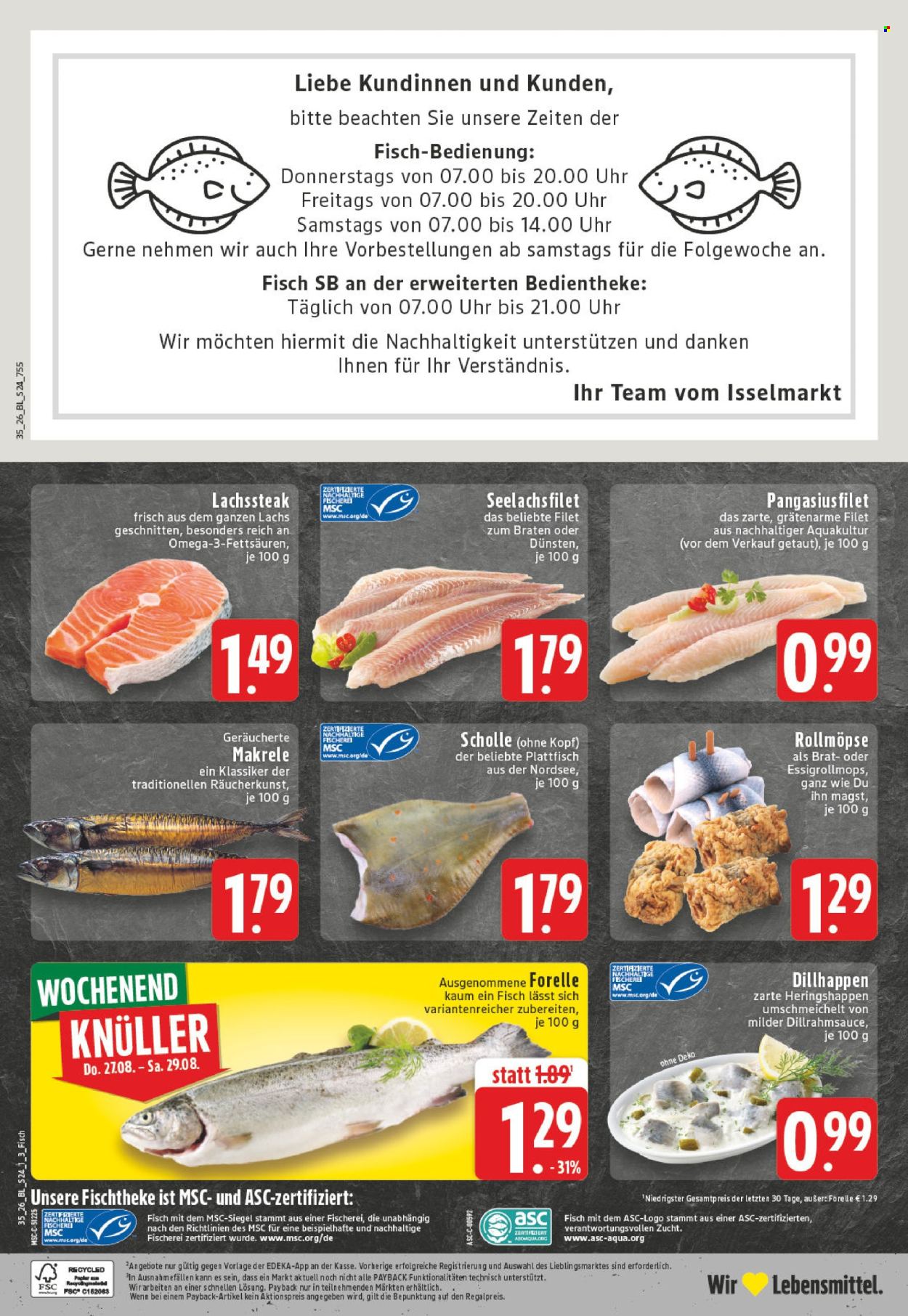 Edeka Prospekte  - 24.08.2026 - 29.08.2026. Seite 28