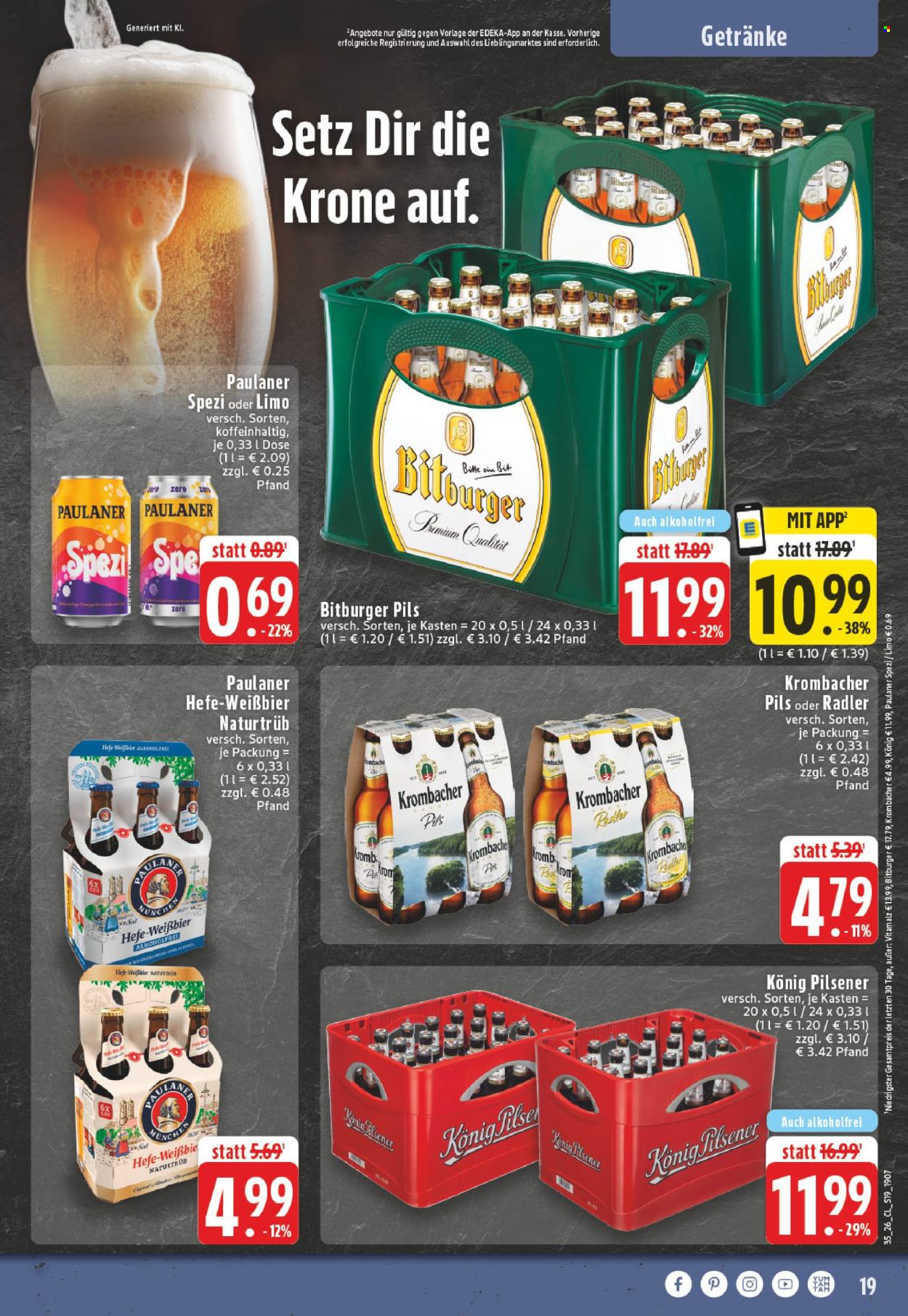 Edeka Prospekte  - 24.08.2026 - 29.08.2026. Seite 19