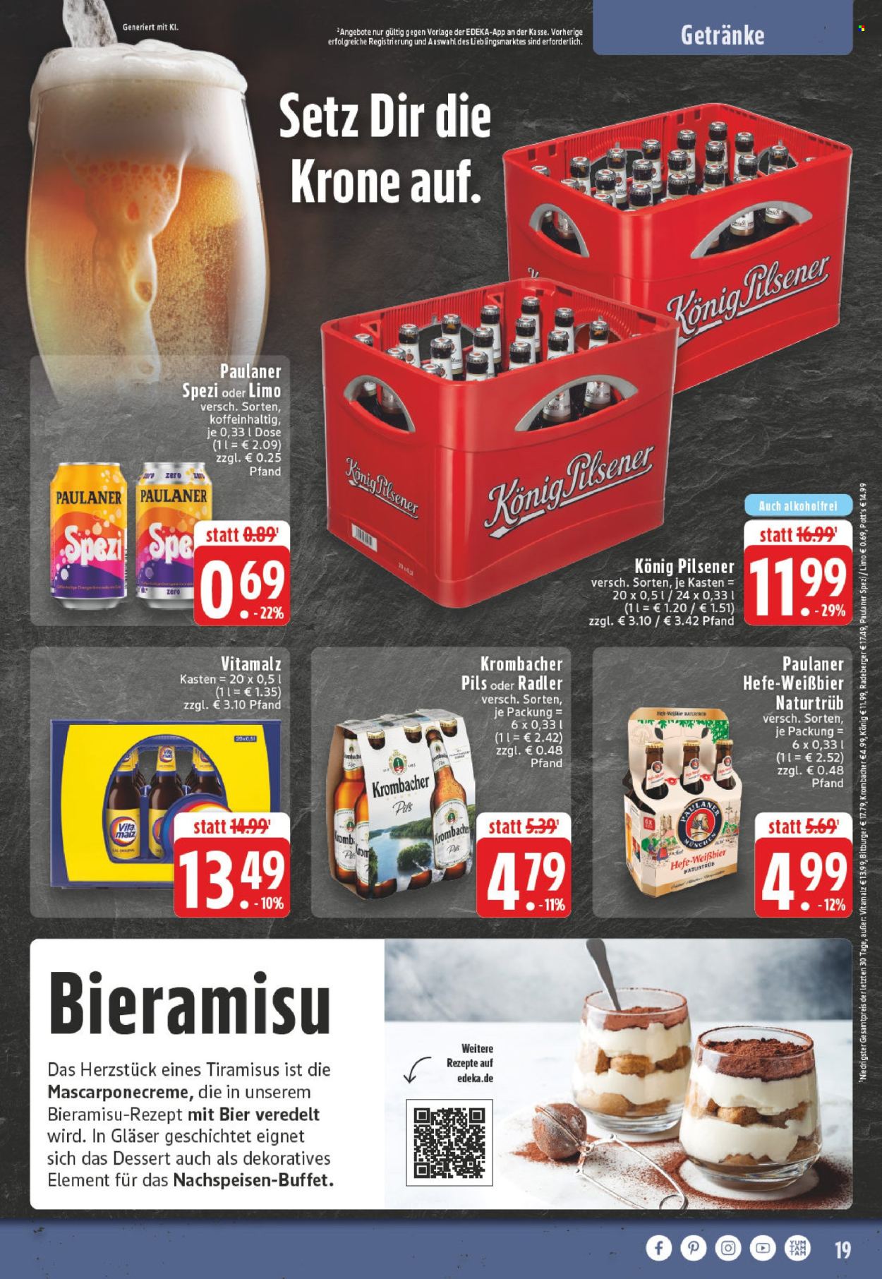 Edeka Prospekte  - 24.08.2026 - 29.08.2026. Seite 19
