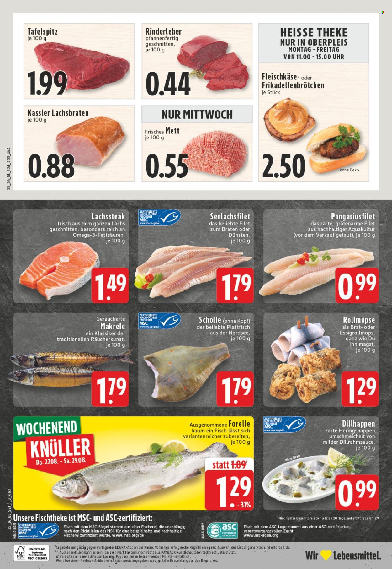 Edeka Prospekte  - 24.08.2026 - 29.08.2026. Seite 28
