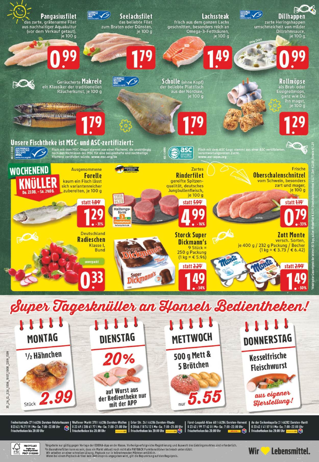 Edeka Prospekte  - 24.08.2026 - 29.08.2026. Seite 30