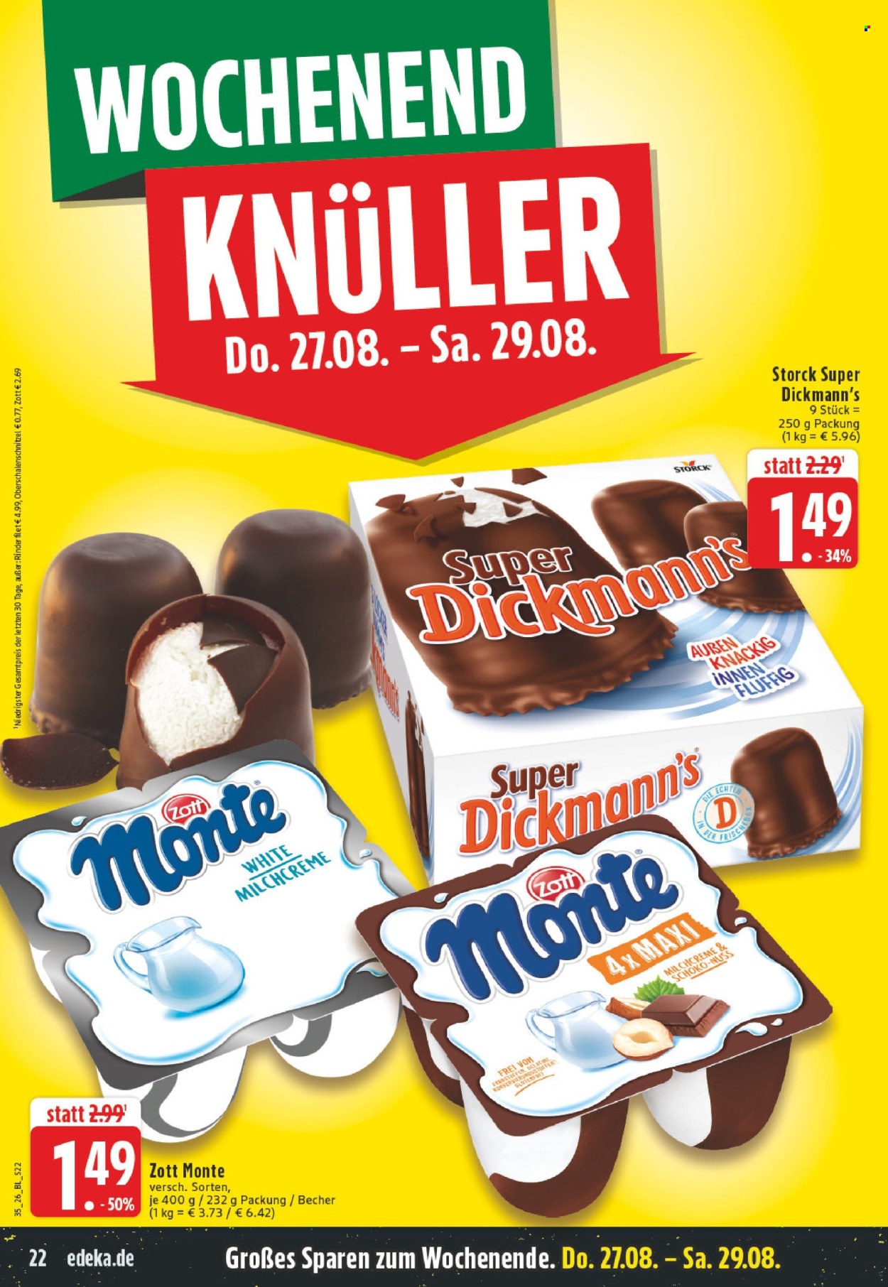 Edeka Prospekte  - 24.08.2026 - 29.08.2026. Seite 22