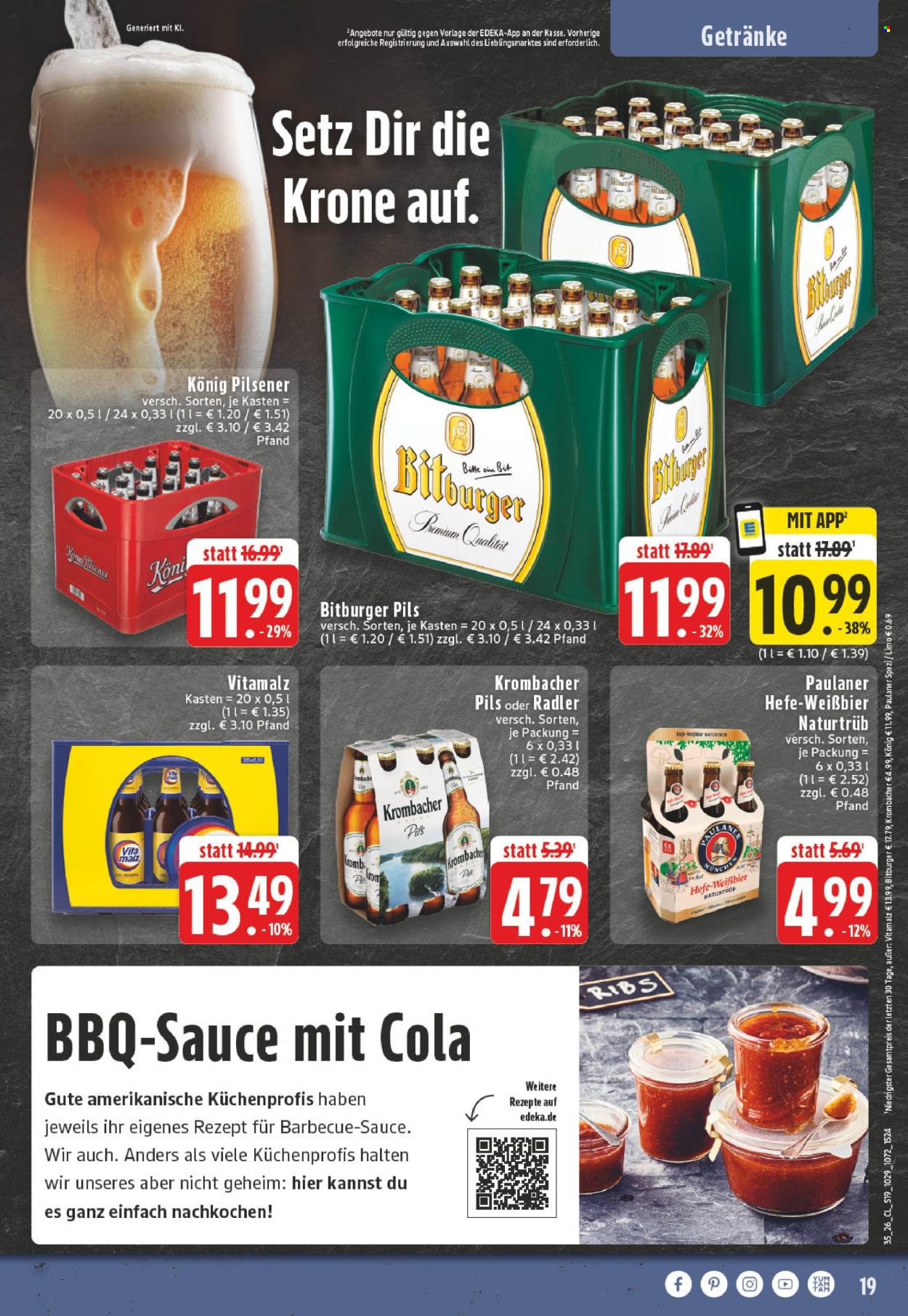 Edeka Prospekte  - 24.08.2026 - 29.08.2026. Seite 19