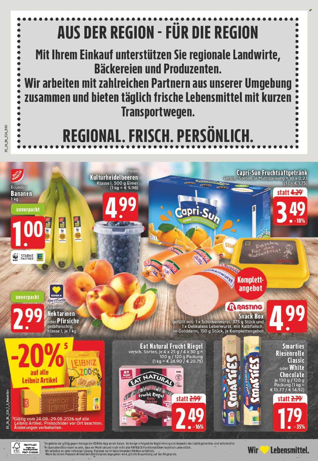 Edeka Prospekte  - 24.08.2026 - 29.08.2026. Seite 28