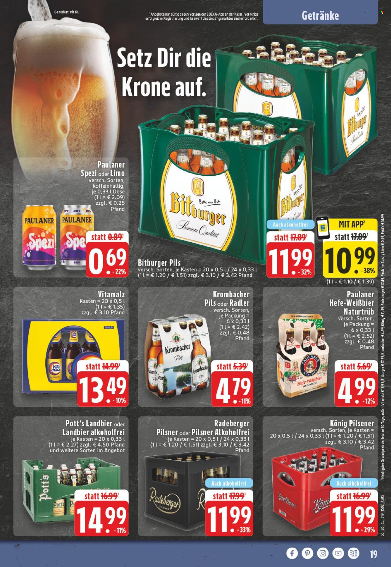 Edeka Prospekte  - 24.08.2026 - 29.08.2026. Seite 19
