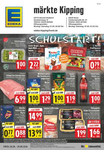Prospekte Edeka - 24.08.2026 - 29.08.2026.
