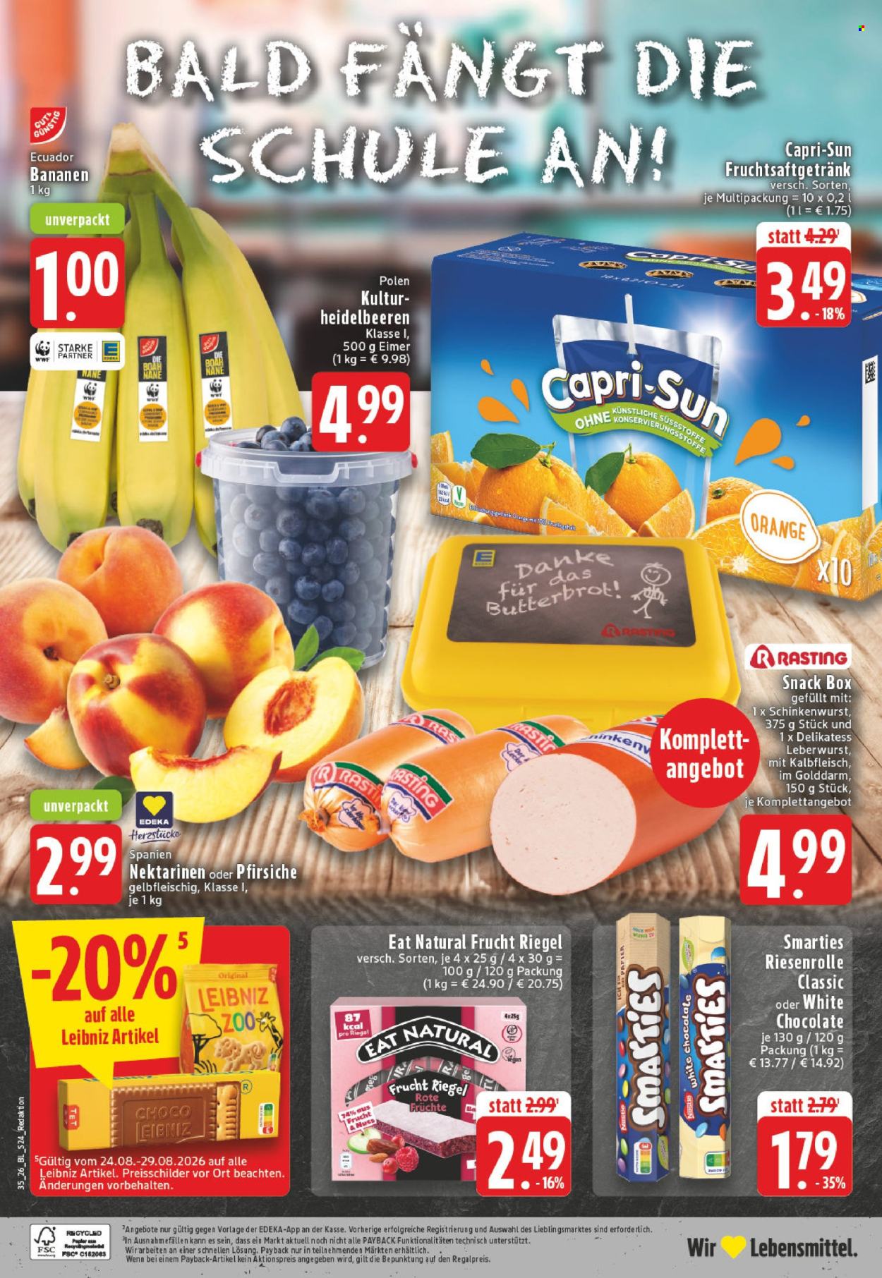 Edeka Prospekte  - 24.08.2026 - 29.08.2026. Seite 28