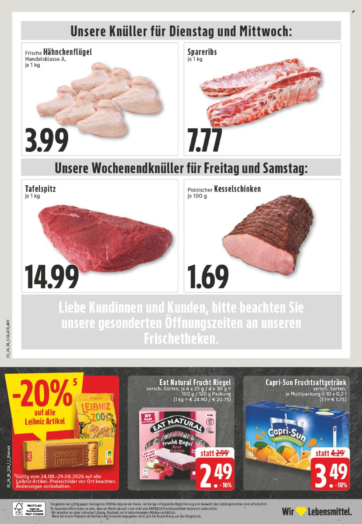Edeka Prospekte  - 24.08.2026 - 29.08.2026. Seite 28