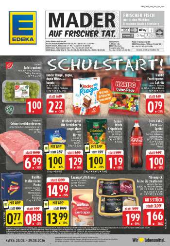 Prospekte Edeka - 24.08.2026 - 29.08.2026.