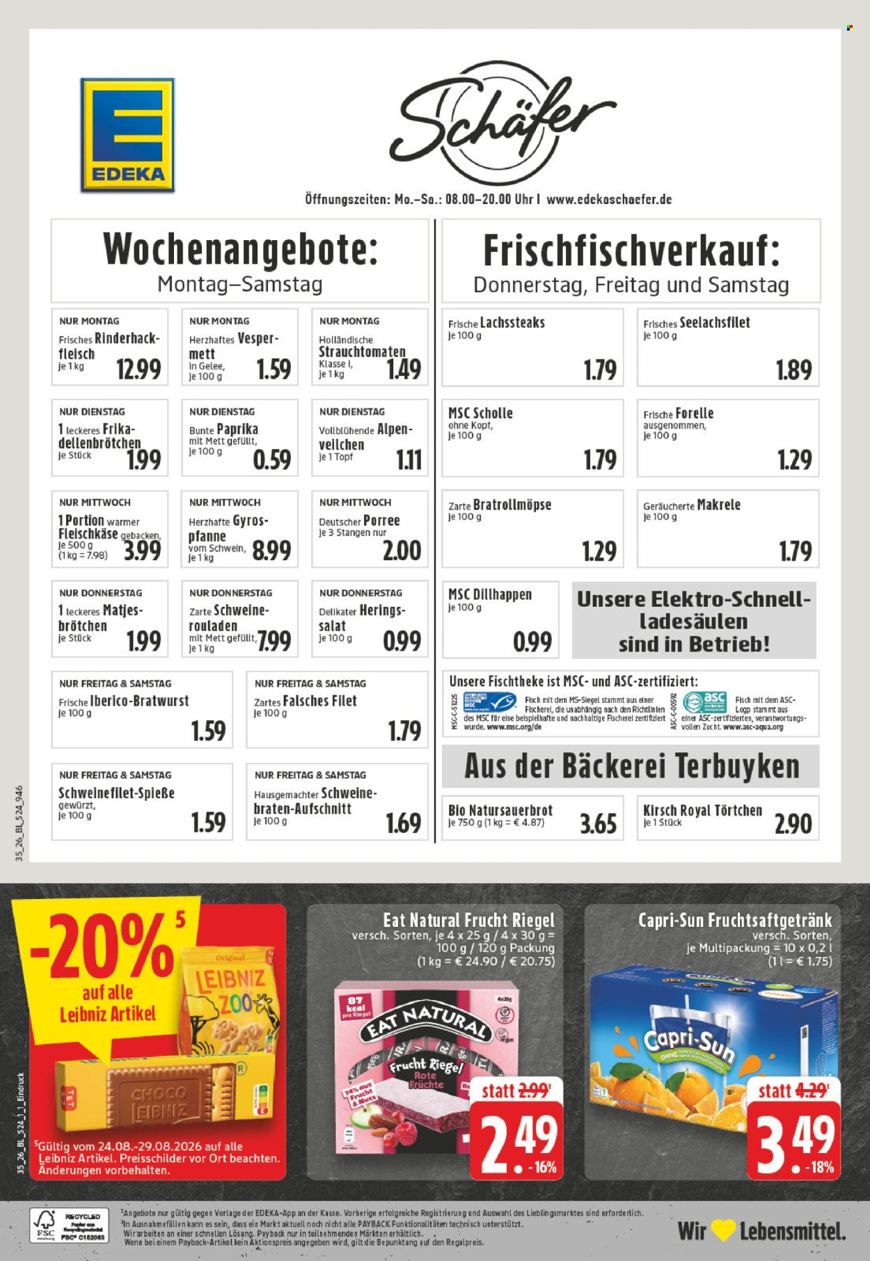 Edeka Prospekte  - 24.08.2026 - 29.08.2026. Seite 28