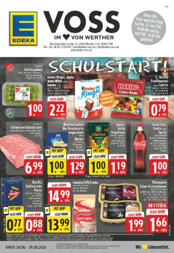 Prospekte Edeka - 24.08.2026 - 29.08.2026.