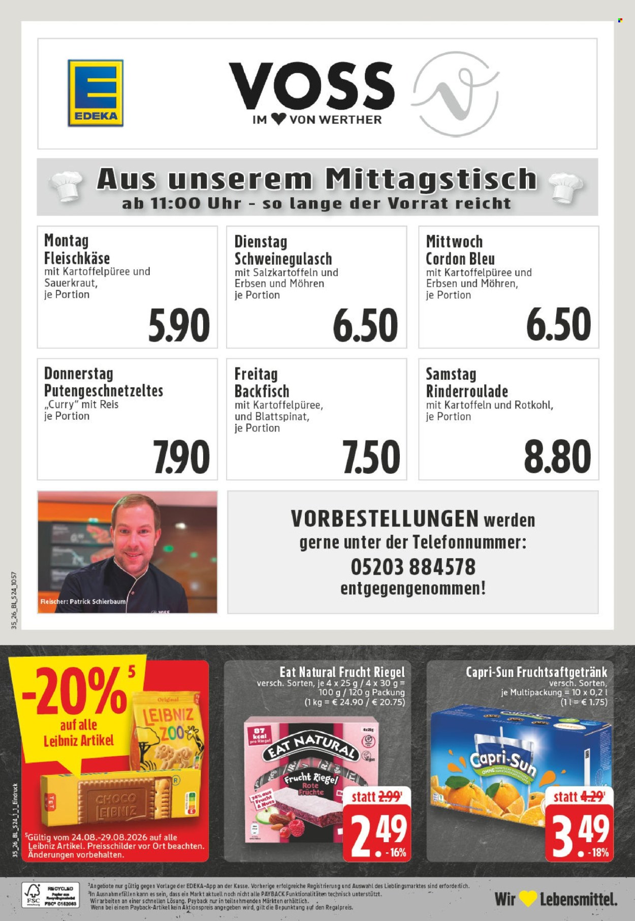 Edeka Prospekte  - 24.08.2026 - 29.08.2026. Seite 30