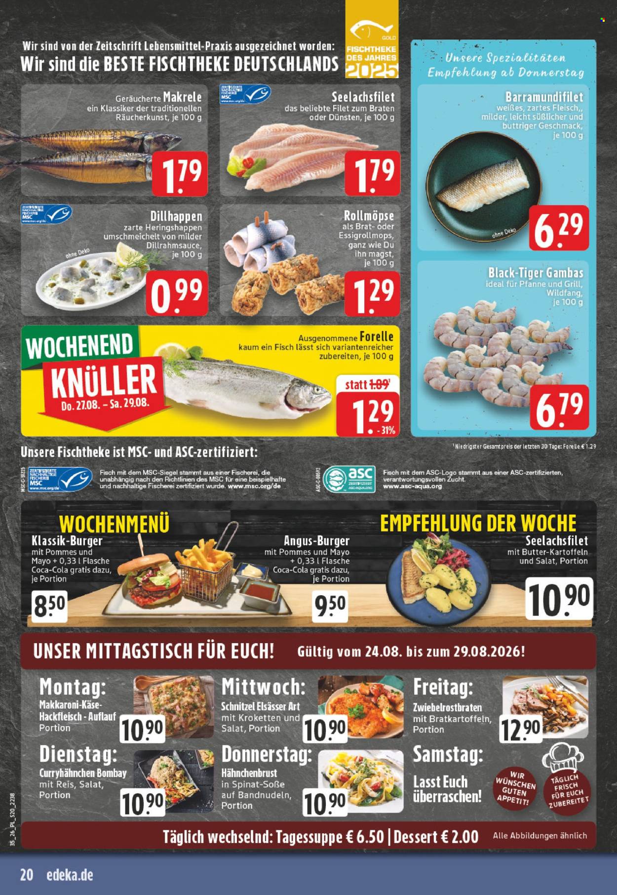 E center Prospekte  - 24.08.2026 - 29.08.2026. Seite 22