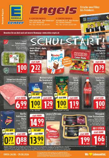 Prospekte E center - 24.08.2026 - 29.08.2026.