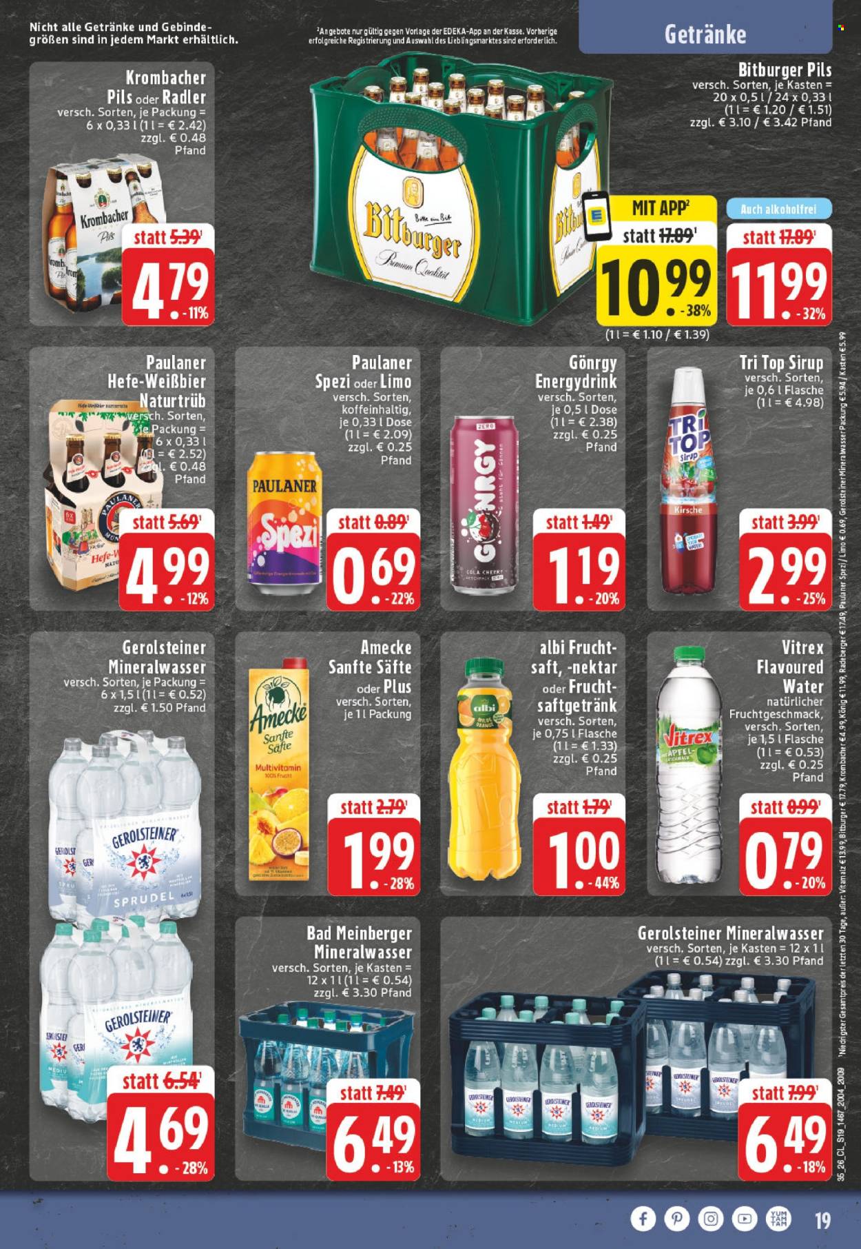 Edeka Prospekte  - 24.08.2026 - 29.08.2026. Seite 19