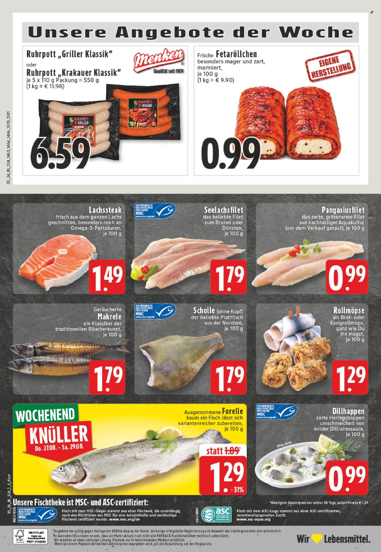 Edeka Prospekte  - 24.08.2026 - 29.08.2026. Seite 28