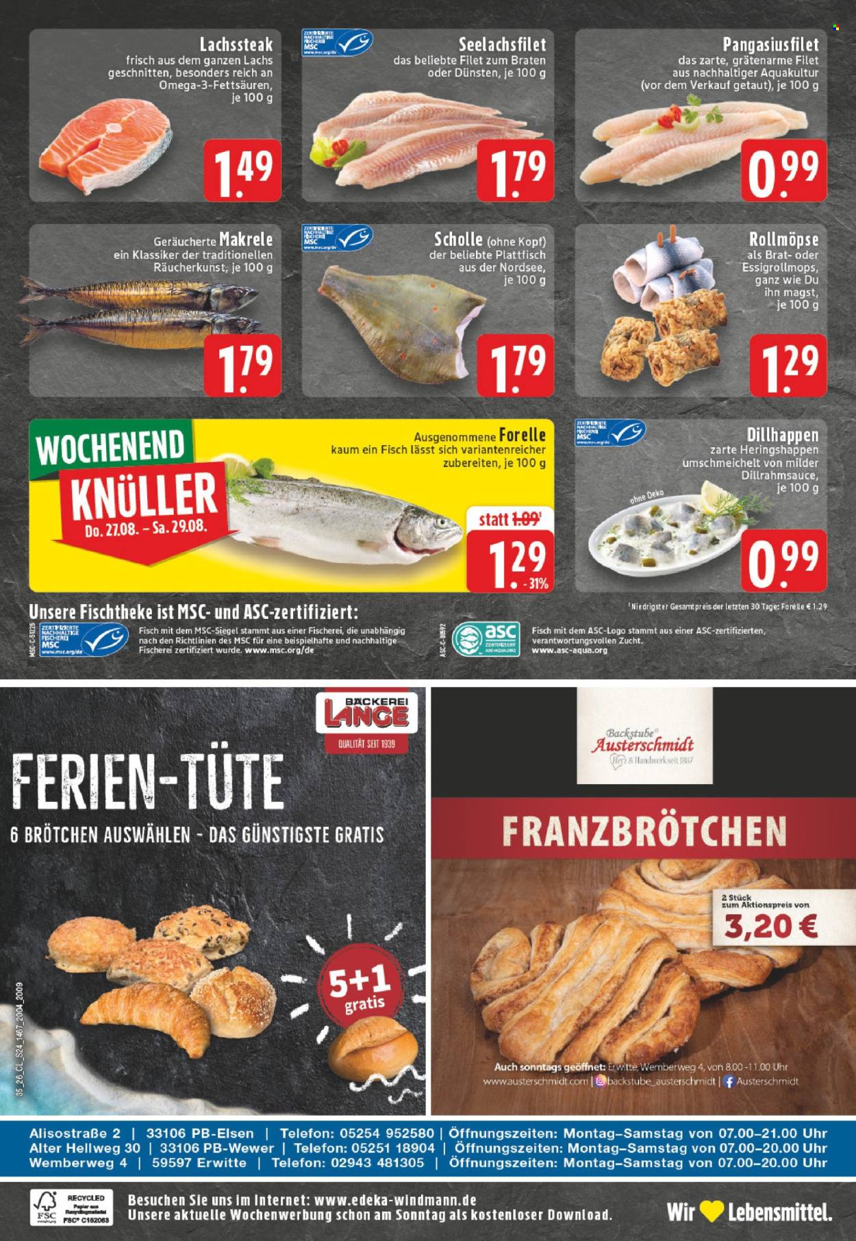 Edeka Prospekte  - 24.08.2026 - 29.08.2026. Seite 28