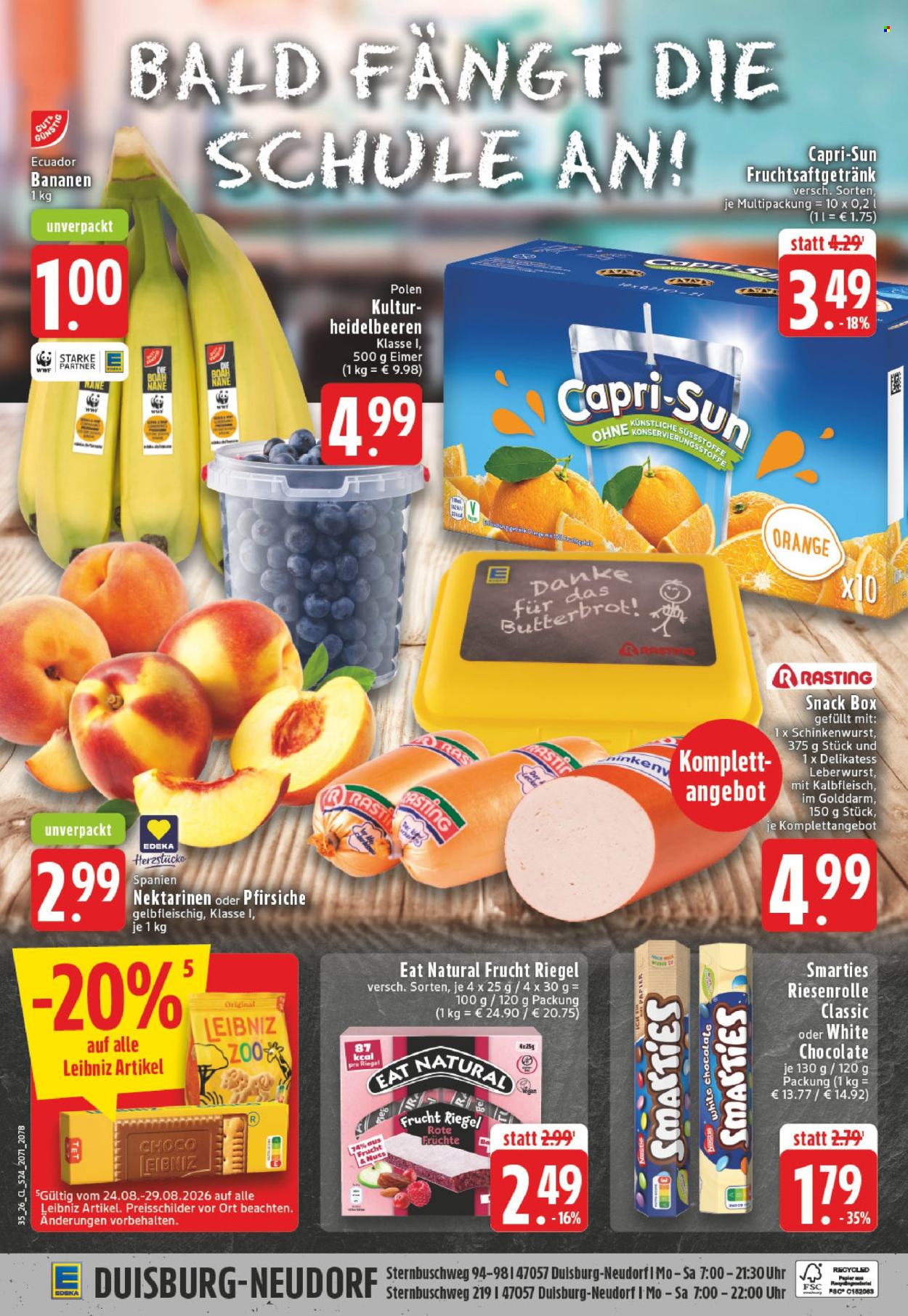 Edeka Prospekte  - 24.08.2026 - 29.08.2026. Seite 28