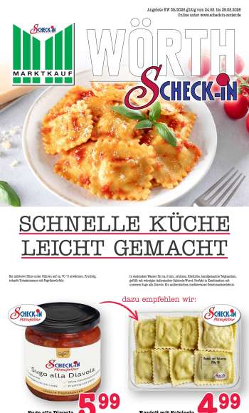Prospekte Scheck-in - 24.08.2026 - 29.08.2026.