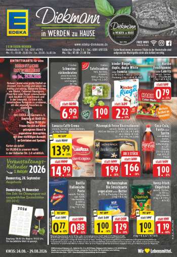 Prospekte Edeka - 24.08.2026 - 29.08.2026.