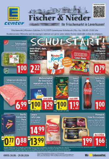 Prospekte Edeka - 24.08.2026 - 29.08.2026.