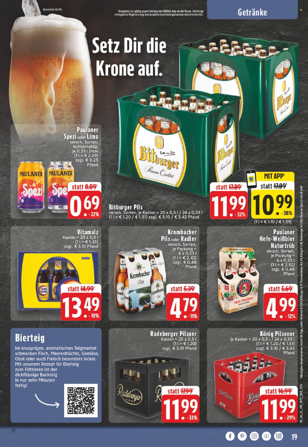 Edeka Prospekte  - 24.08.2026 - 29.08.2026. Seite 19