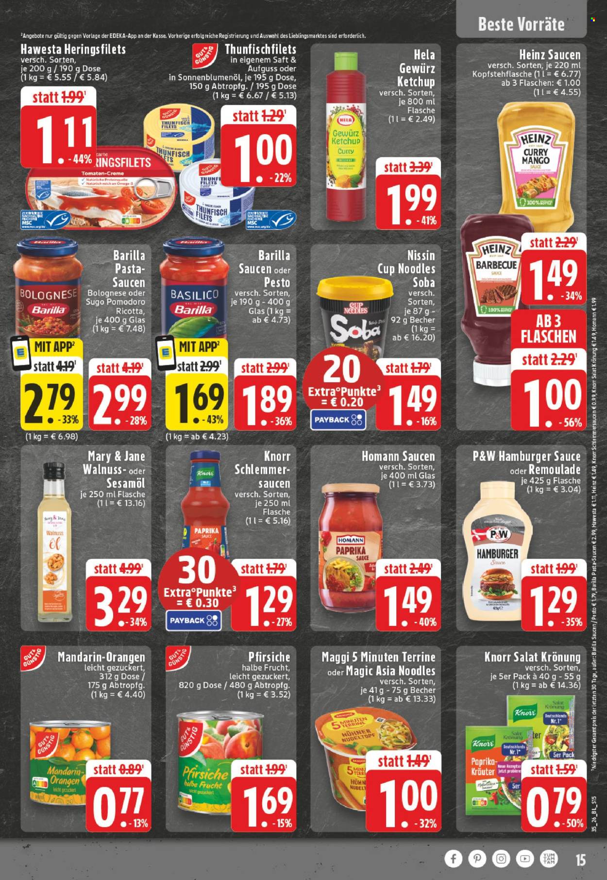Edeka Prospekte  - 24.08.2026 - 29.08.2026. Seite 15