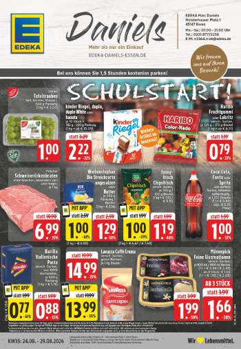 Prospekte Edeka - 24.08.2026 - 29.08.2026.