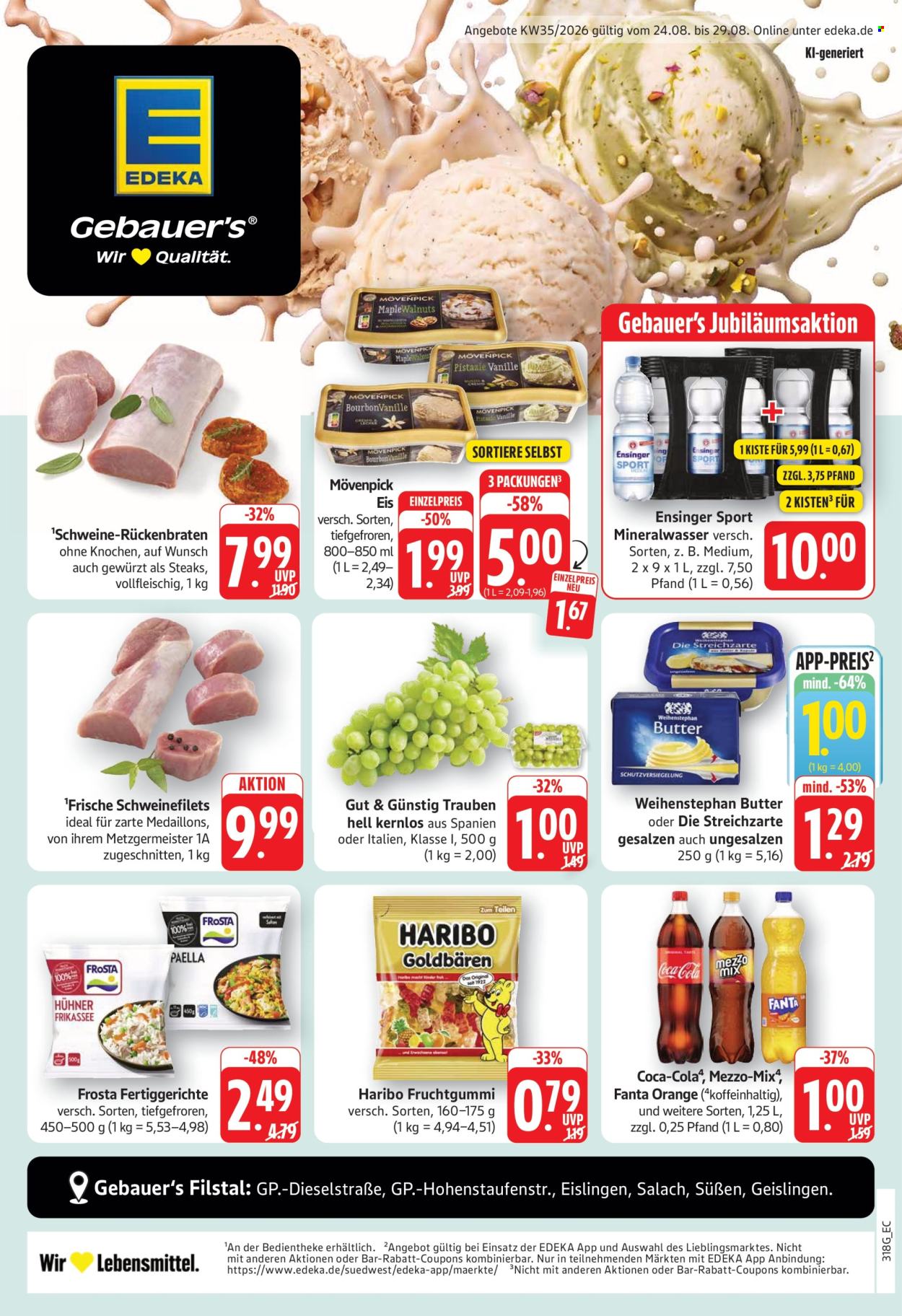 E center Prospekte  - 24.08.2026 - 29.08.2026. Seite 1