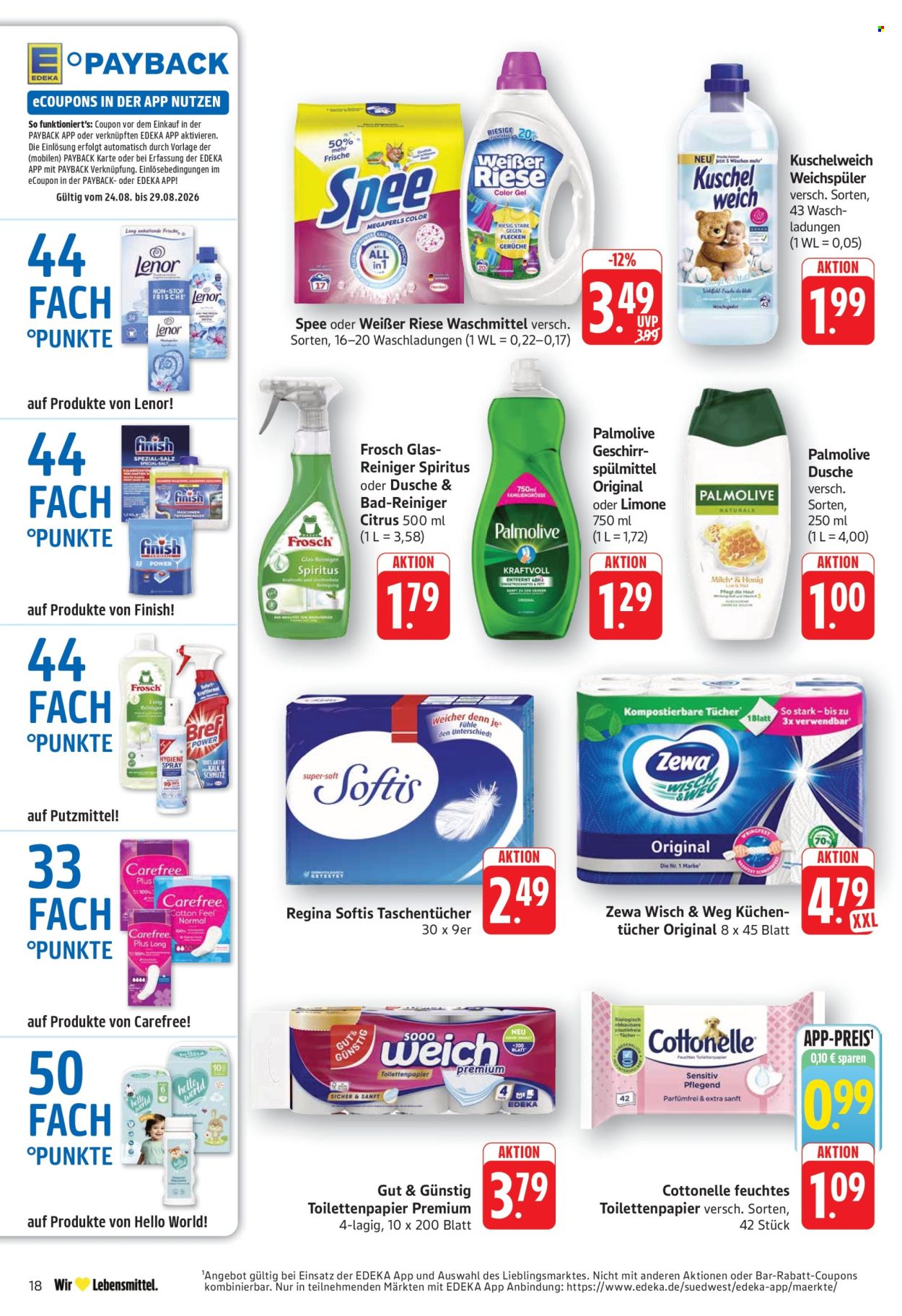 E center Prospekte  - 24.08.2026 - 29.08.2026. Seite 18