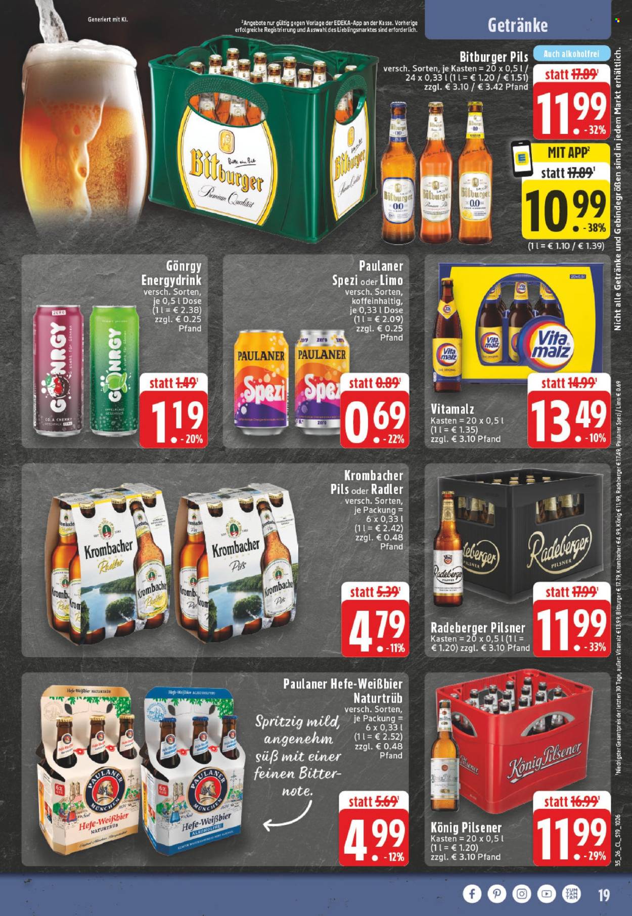 Edeka Prospekte  - 24.08.2026 - 29.08.2026. Seite 19