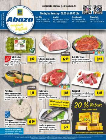 Prospekte Edeka - 24.08.2026 - 29.08.2026.