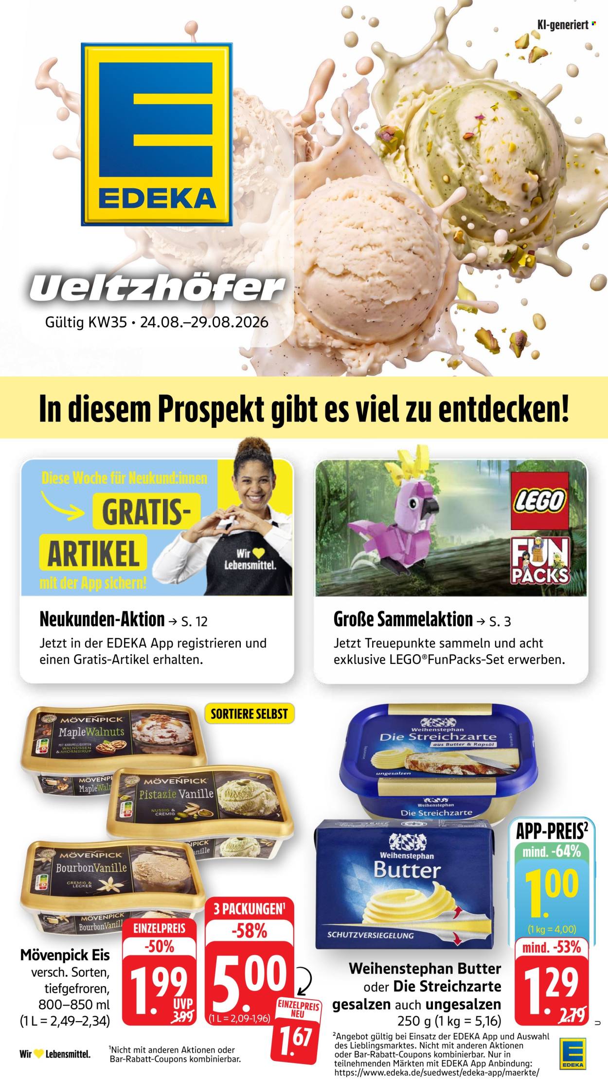 Edeka Prospekte  - 24.08.2026 - 29.08.2026. Seite 1